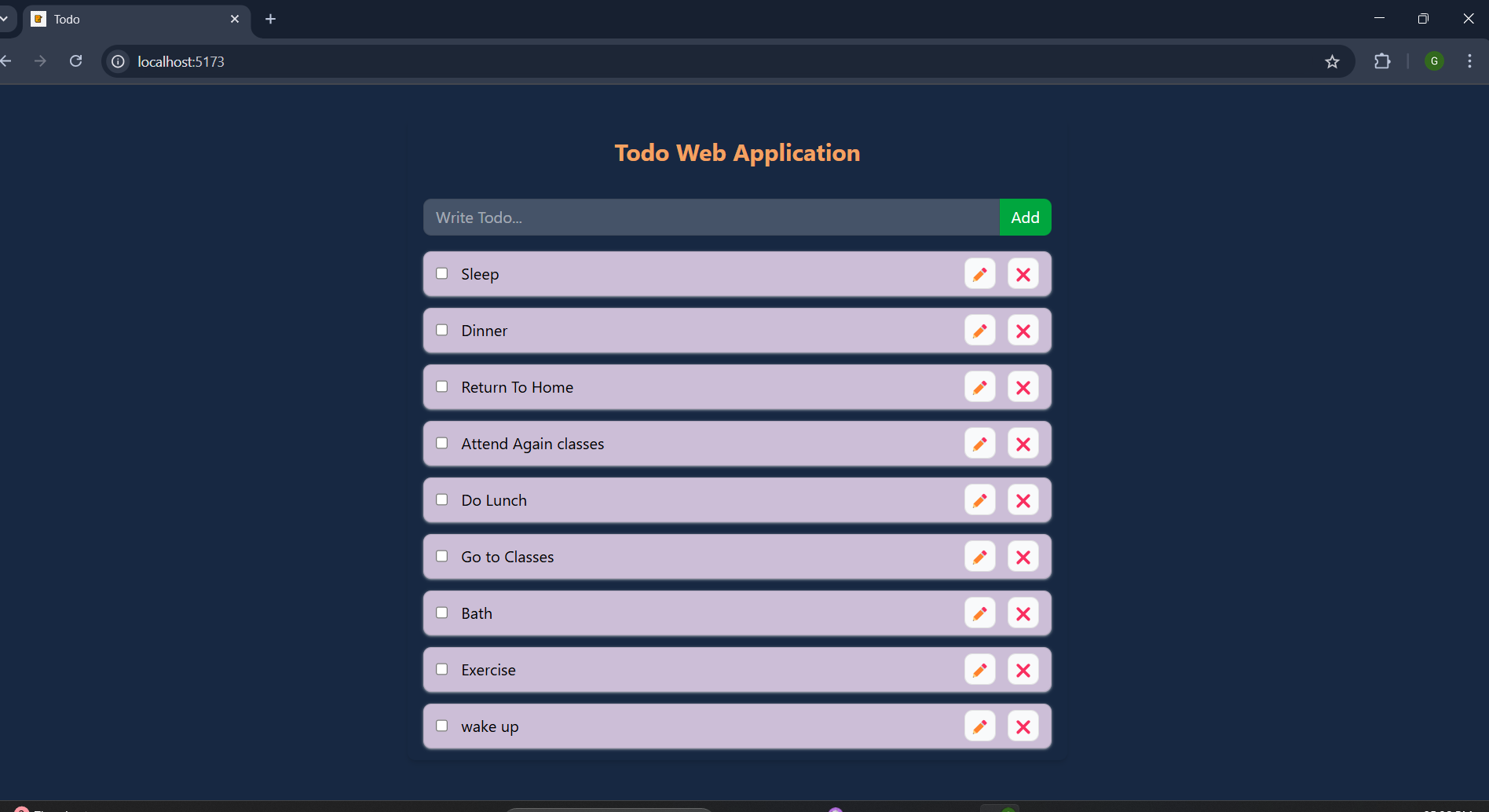 Project Screenshot